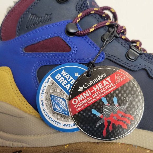 Columbia Shoes Columbia Yoncalla Plum Color Wp Midtop Winter Hiking